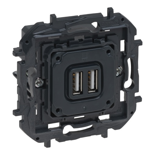 Niloé Step - Tomada carregadora 2 x USB Tipo A - 2400 mA