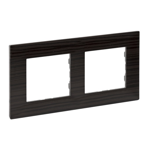 Niloé Step - Quadro Duplo horizontalvertical - Madeira escura
