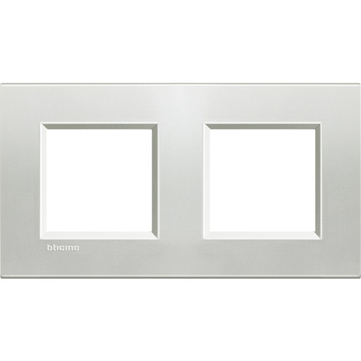 Livinglight - Quadro duplo H  V - Prata