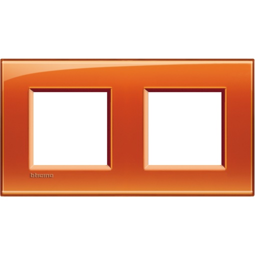 Livinglight - Quadro duplo H  V - Laranja