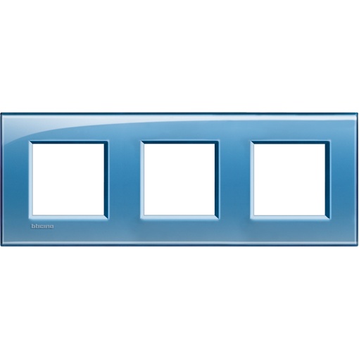 Livinglight - Quadro triplo H  V - Azul