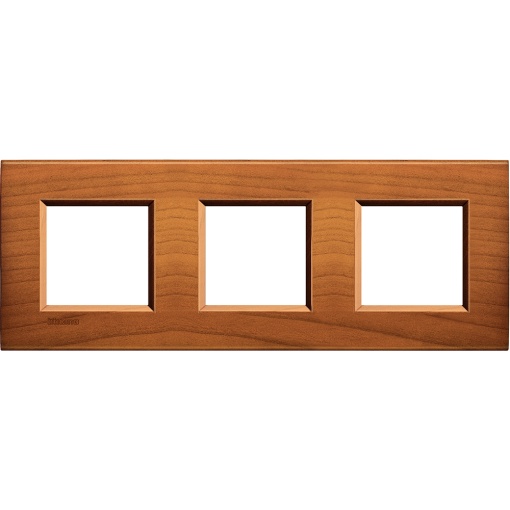 Livinglight - Quadro triplo H  V - Cerejeira