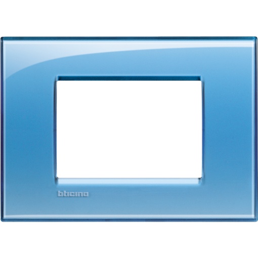 Livinglight - Quadro para 3 módulos - Azul