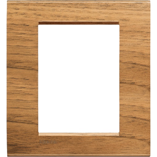 Livinglight - Quadro para 3 módulos - Nogueira