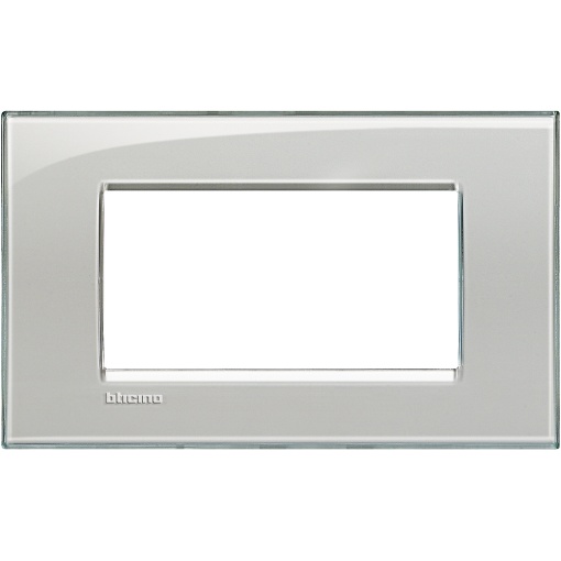 Livinglight - Quadro para 4 módulos - Cinzento gelo