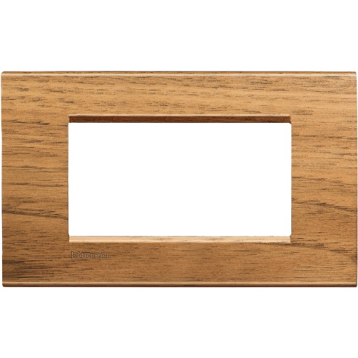 Livinglight - Quadro para 4 módulos - Nogueira