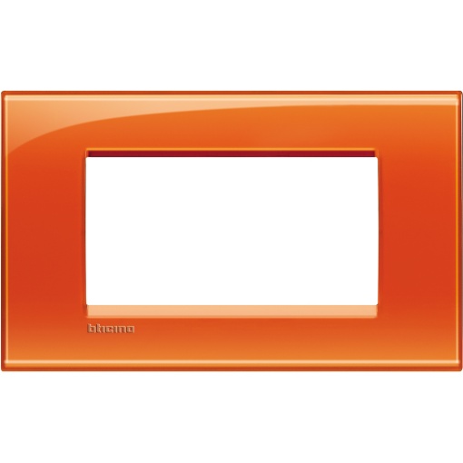Livinglight - Quadro para 4 módulos - Laranja