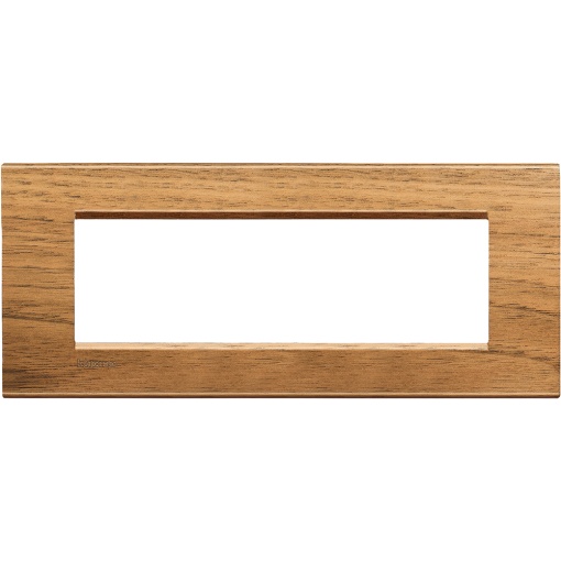 Livinglight - Quadro para 7 módulos - Nogueira