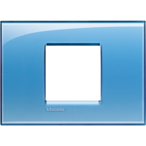 Livinglight - Quadro simples XL, para 2 módulos centrados - Azul