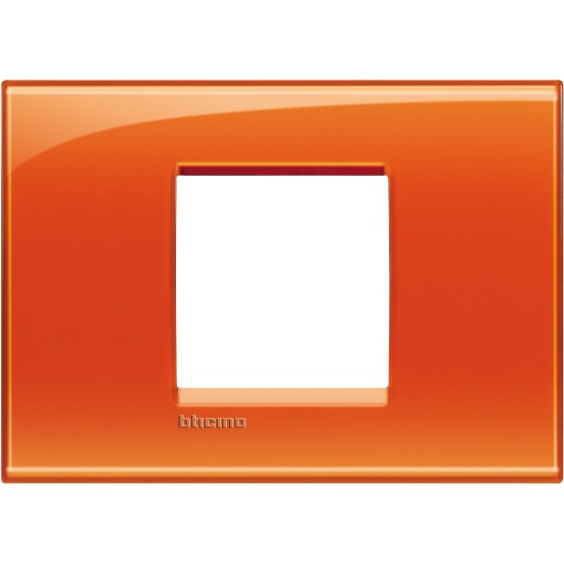 Livinglight - Quadro simples XL, para 2 módulos centrados - Laranja