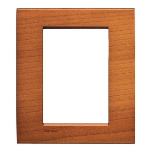 Livinglight - Quadro para 3  3 módulos - Cerejeira