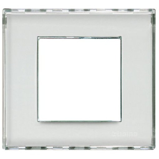 Livinglight Kristall - Quadro personalizável transparente - Simples 2 módulos