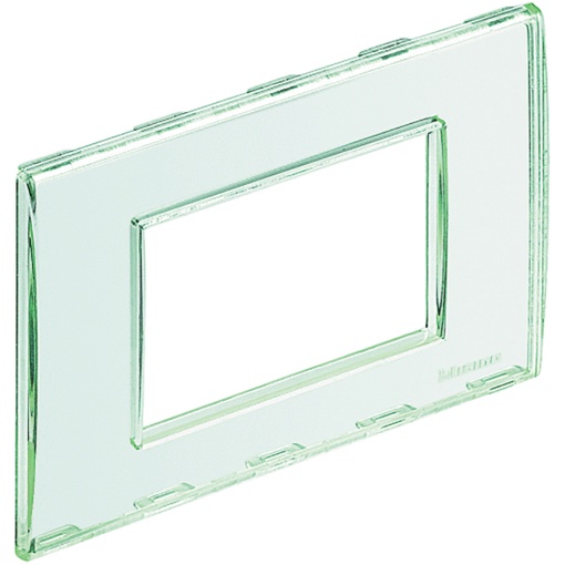 Livinglight Kristall - Quadro personalizável transparente - 3 módulos