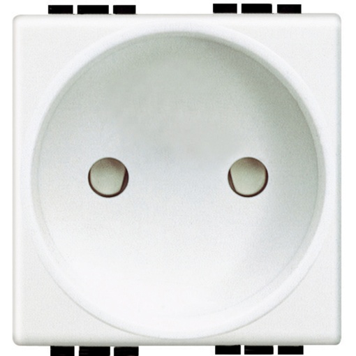 LL-TOMADA 2P 1016A 2MD BRANCO