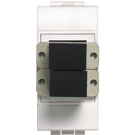 Livinglight - Conector SC para cabo fibra ótica - 1 módulo - branco