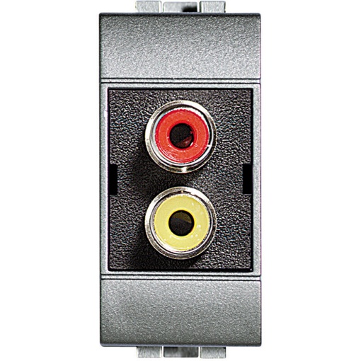 LL-TOMADA DUPLA RCA 1MD TECH