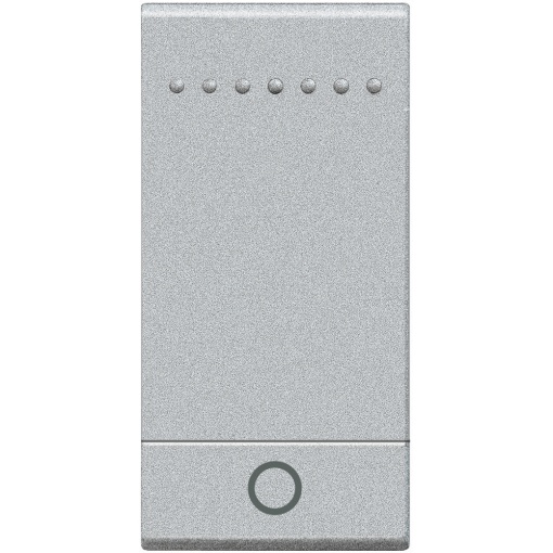 Livinglight - Tecla basculante com símbolo Luz - Tech, 1 módulo
