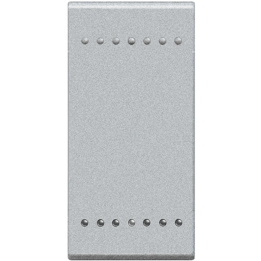 Livinglight MyHOME - Tecla neutra iluminável - Tech, 1 módulo