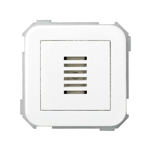 Zumbador 230V con regulación de tono blanco Simon 31