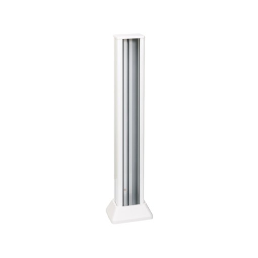 Minicolumna de aluminio de 1 cara para 10 elementos blanco Simon 500 Cima