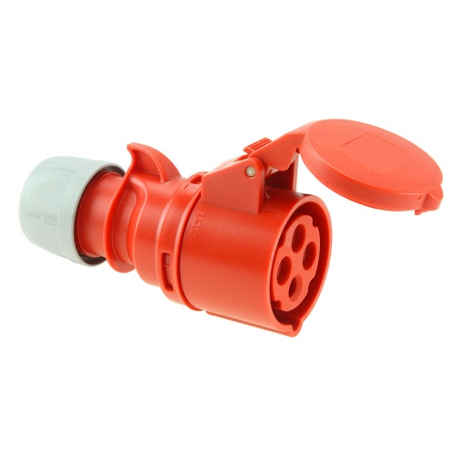 BASE MÓVIL INDUSTRIAL 3PT 16A 400V ROJA IP44 SIMON
