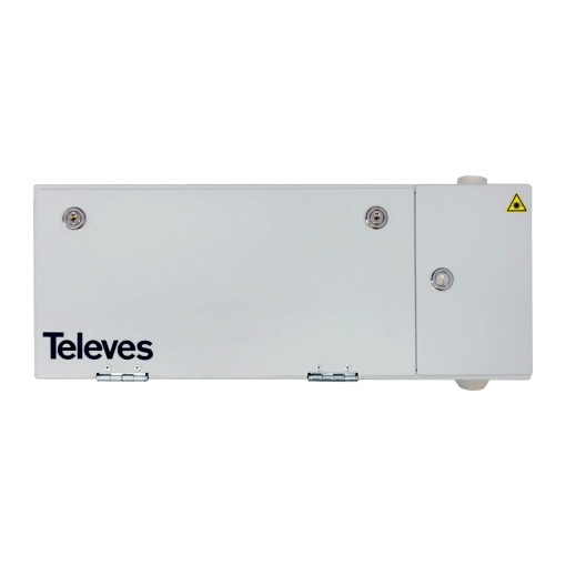 Multioperator Enclosure Up to 48 female-female adapters, Steel