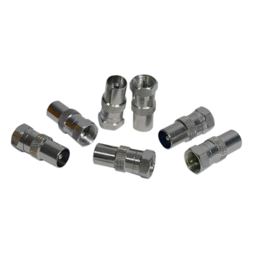 F male-IEC male adapter 