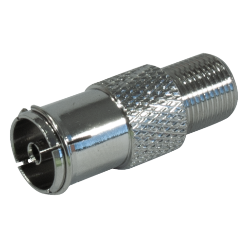Adaptador ''F'' fêmea - ''CEI'' fêmea