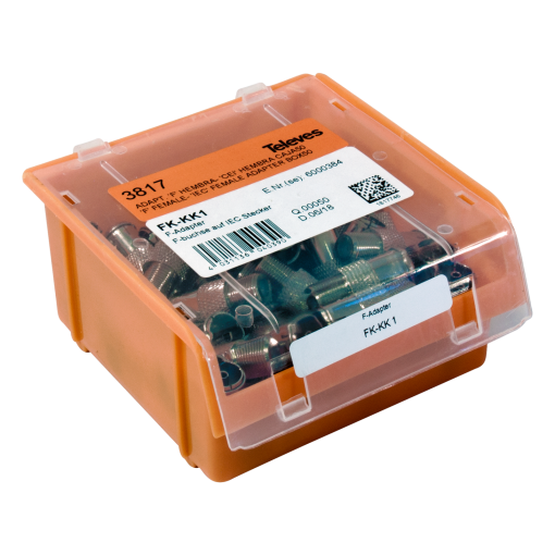 F female-IEC female adapter 