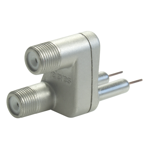 Double EasyF-to-female F adapter 
