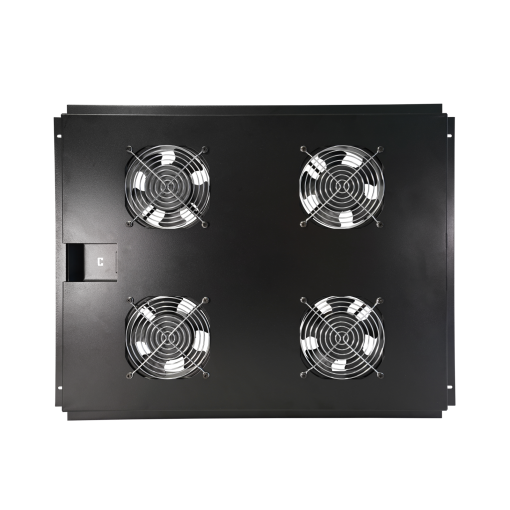 Unidade com 4 Ventiladores de Teto para Rack 19''  800mm e 1000mm de profundidade, 780m3h