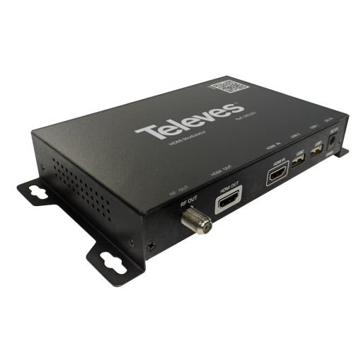 EncoderModulador HD - DVB-T Converte sinais HD em canais TDT, com passagem HDMI
