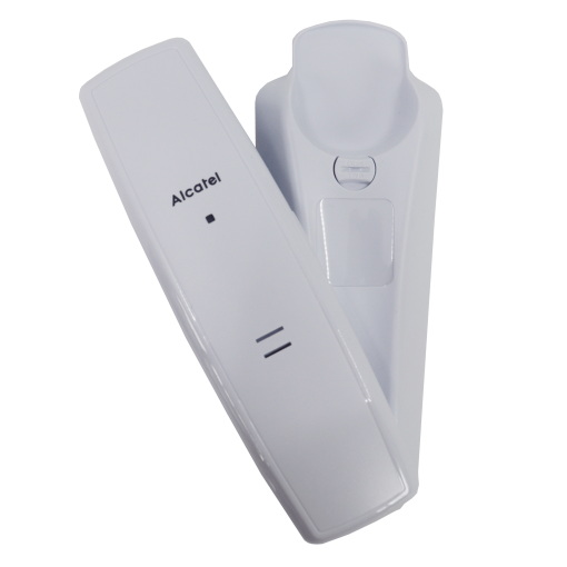 Compact analogue phone, White colour