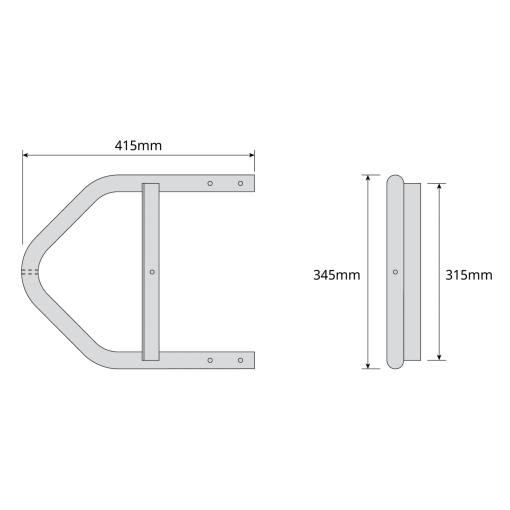 Chimney tubular support Zinc  RCP