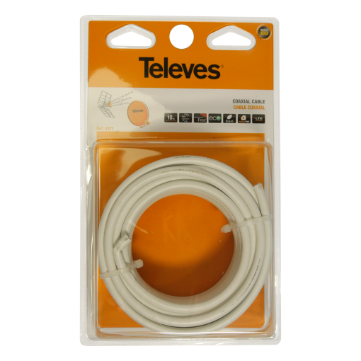 Chicote coaxial Tripla blindagem