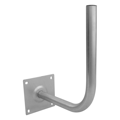 Suporte ''L'' 500x450mm, Ø45mm Zinco  RPR