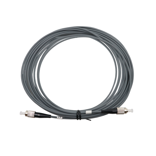 Shielded optical fiber patch cord FCUPC, Single-mode SM, UV-resistant LSFH Outdoor