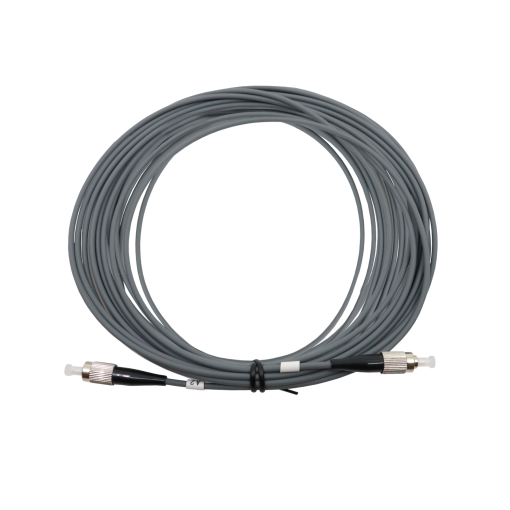 Shielded optical fiber patch cord FCUPC, Single-mode SM, UV-resistant LSFH Outdoor