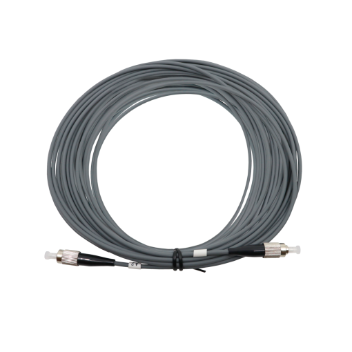 Shielded optical fiber patch cord FCUPC, Single-mode SM, UV-resistant LSFH Outdoor