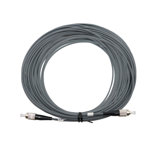 Shielded optical fiber patch cord FCUPC, Single-mode SM, UV-resistant LSFH Outdoor