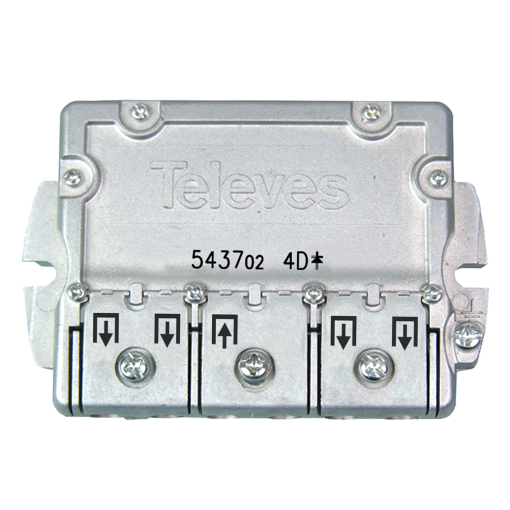 EasyF 4W Splitter 5...2400 MHz 9 dB7.5 dB