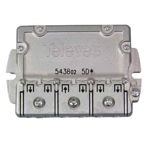 EasyF 5W Splitter 5...2400 MHz 10 dB9.5 dB