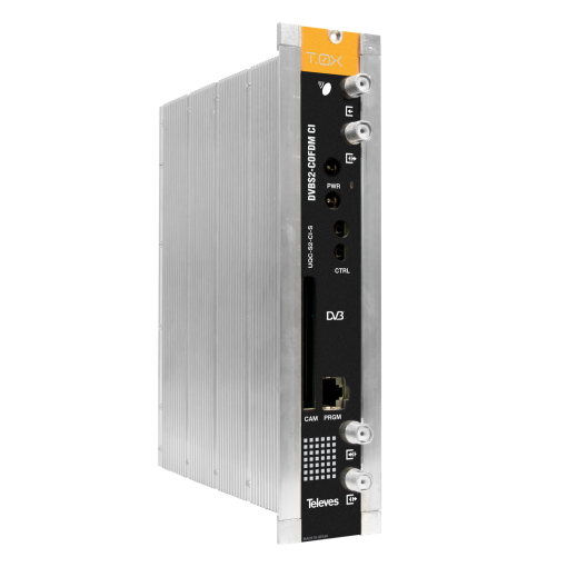 Single transmodulator DVBSS2 - DVBT, withwithout CI