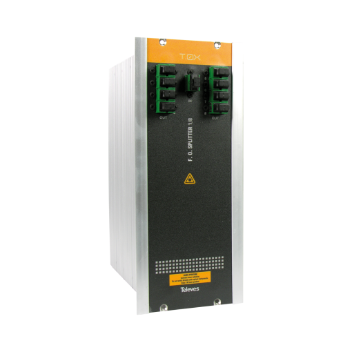 T.0X SCAPC 8W optical splitter 1260...1650 nm 10 dB