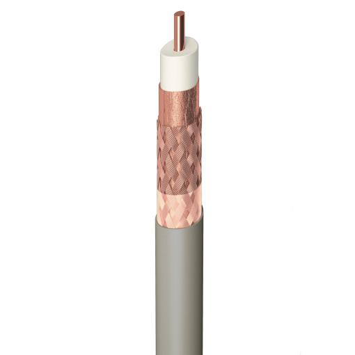 Cabo coaxial T200plus, 15RtC Euroclasse Dca e blindagem de classe A