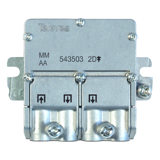 EasyF 2W Mini-Splitter 5...2400 MHz 4.3 dB4 dB