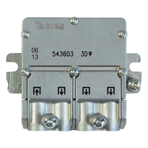 EasyF 3W Mini-Splitter 5...2400 MHz 8.5 dB7.5 dB