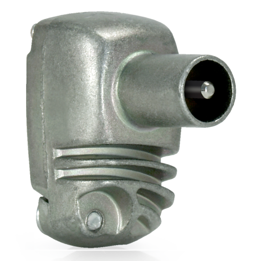 Elbowed PROEasyF IEC connector with class A shielded Universal Ø 5...7.5 mm