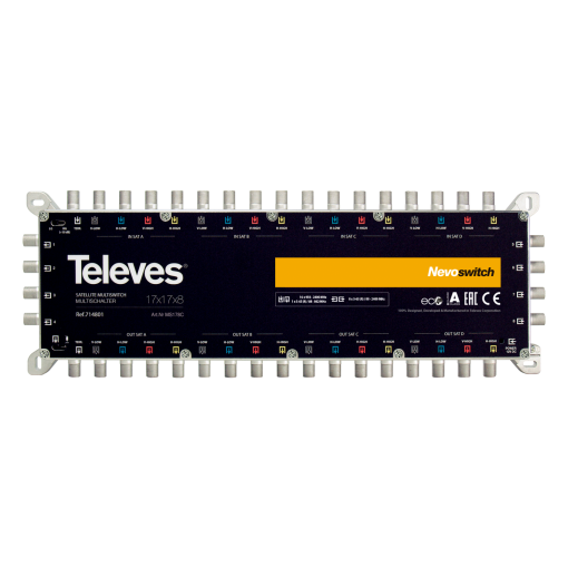 NevoSwitch 17 inputs - 8 outputs 