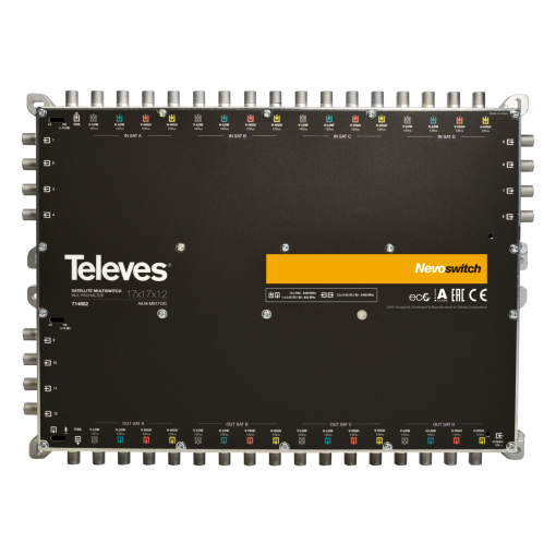 NevoSwitch 17 inputs - 12 outputs 
